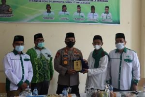 Kapolresta Deli Serdang Silaturahim Ke PC.NU Kab. Deli Serdang
