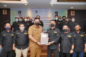 Walikota Medan Bobby Afif Nasution Kukuhkan Ketua Persatuan Pemko Medan