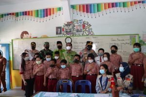 Vaksinasi Anak Usia 6-11 Tahun, Kapolres Serdang Bedagai Dampingi Kapoldasu