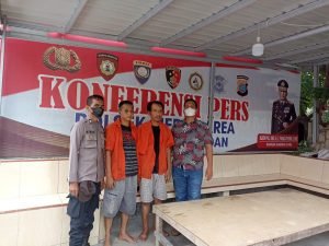 Dua Pelaku Ranmor Nginap DI Polsek Medan Area