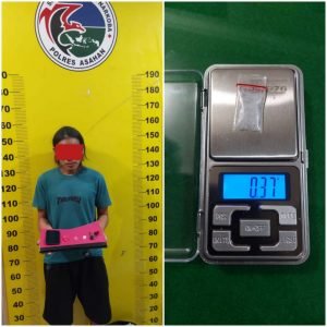 Sat Res Narkoba Polres Asahan Amankan Seorang Pria Sebagai Kurir Narkoba Jenis Sabu