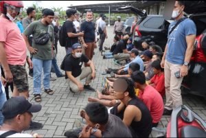 OPS Antik Toba 2022 Sat Narkoba Polresta Deli Serdang, Gerebek Kampung Narkoba di Kelurahan Pekan Tanjung Morawa