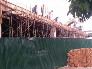 Bangunan  Diduga Tanpa IMB Disamping Irian Supermarket Jalan Madan – Batang Kuis KM 10,5 Tembung