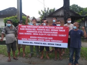Aliansi Warga Bersatu Kelurahan Perintis Minta Bapak Presiden RI Dan DPRD Perhatikan Hidup Mereka Paska Penggusuran Sepihak