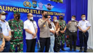 Ditlantas Poldasu Launcing Tilang Elektronik E-TLE