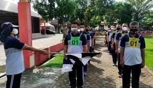 Polresta Deli Serdang Laksanakan Tes Kesamaptaan Jasmani Seluruh Personil