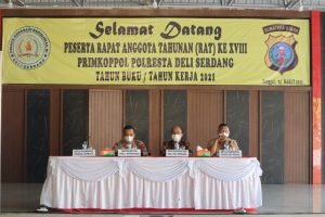 RAT Digelar, Bukti Transfaransi dan Akuntabilitas Koperasi Primkoppol Polresta Deli Serdang Kepada Anggota