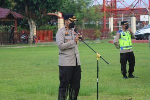 Kabag Ops Pimpin Apel Serpas Pos Pam, Pos Yan Operasi Ketupat Toba Tahun 2022