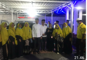 H. Musa Rajekshah Bantu Mobil Jenazah untuk Masjid Istiqomah