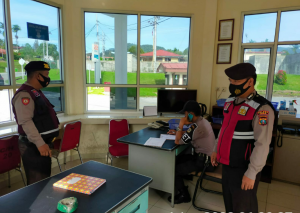 Sat Samapta Polres Toba Melalui Unit Pam Obvit Lakukan Pengamanan Objek Vital