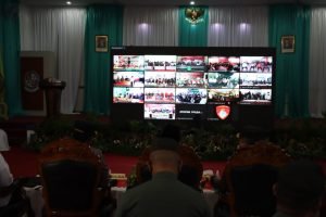 Kapolda Sumut Tinjau Gerakan Sejuta Vaksin Booster di Gedung Balairung Kab Deli Serdang