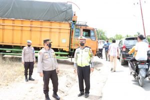 Cepat dan Tanggap, Kapolres Padangsidimpuan langsung turun Urai titik Kemacetan