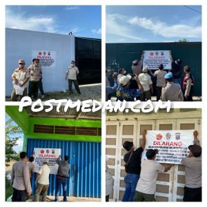 Polresta Deli Serdang Bersama 3 Pilar Gerebek Lokasi Tempat Perjudian Lasvegas Berigin Dan Tempat Lain nya