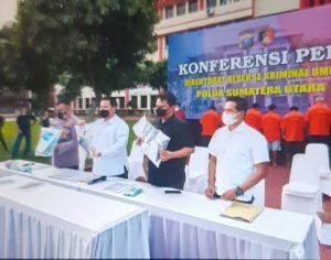 Polda Sumut Tetapkan 6 Tersangka Dalam penambang Liar Di Madina Dan Telah Memakan Korban 12 Orang