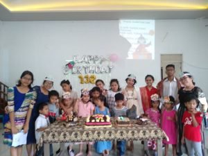 GBKP Runggun Perumnas Simalingkar Medan, Rayakan Paskah dan HUT KAKR ke.132 Tahun