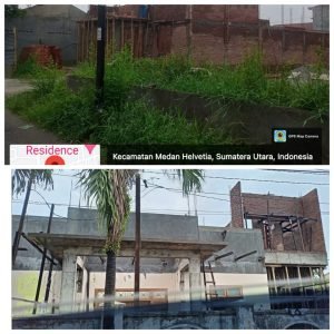 Dua Bangunan Kelurahan Helvetia Timur Diduga Tidak Ada IMB