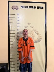 Kanit Reskrim Polsek Medan Timur Iptu Japri Simamora, SH: Pria Pembobol Kos Kosan Sudah Kami Ringkus