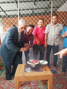 Punguan Sihombing Borsak Sirumonggur Boru Bere dan Ibebere Rayakan Ulang Tahun Ke-1 Secara Sederhana
