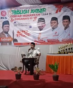GEBYAR MUHARRAM 1444 H dan HUT RI 77 DPC PKS Medan Area