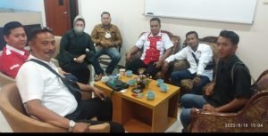 JELANG PELANTIKAN, PWRI SUMUT BERAUDIENSI DENGAN HJ.MEILIZAR LATIF SE,MM SELAKU