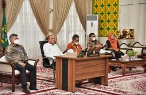 Sampaikan Langkah Kendalikan Inflasi ke Airlangga, Edy Rahmayadi Sebut Bulan Depan Akan Terlihat Hasilnya