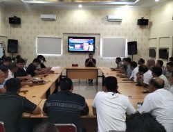 Kasat Narkoba Polrestabes Medan Kompol Rafles Langgak Putra Memberi Arahan Menindaklanjuti dan Menjabarkan Arahan dari Kapolri Jendral Listyo Prabowo