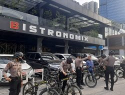 Beberapa Objek Vital Di Kota Medan Di Sambangi Patroli Bersepeda Sat Samapta Polrestabes Medan
