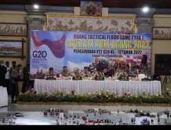 Wakapolri Pimpin Tactical Floor Game, Susun Strategi Pengamanan KTT G20 di Bali