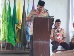 PJ Bupati Aceh Barat di Wakili Sekda Membuka KMD Pramuka Angkatan Ke Enam Se Kebupaten Aceh Barat