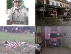 Kerap Banjir, JMI SUMUT Desak Bupati Deliserdang Benahi Drainase Utama Di Perumnas Mandala