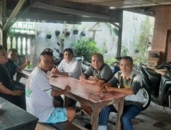 Ketua Ikatan Pemuda Perjuangan Sekitarnya. Jakaria ,Silaen ” Lantik dan Kukuhkan Panitia Natal Medan Perjuangan