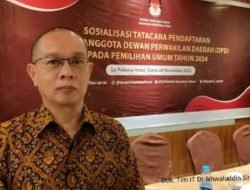 Ikhwaluddin Simatupang Hadiri Sosialisasi Pendaftaran Calon Anggota DPD RI