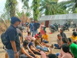 Tempat Perjudian dan Sarang Narkoba di Kutalimbaru Di Gerebek Polrestabes Medan