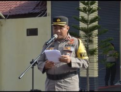 Sebanyak 52 Personil Polres Aceh Barat mendapat Kenaikan Pangkat Setingkat Lebih Tinggi