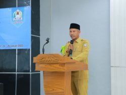 Mewakili Pj Bupati, Sekda Aceh Barat Buka Sosialisasi Etika Berpolitik Bagi Keuchik