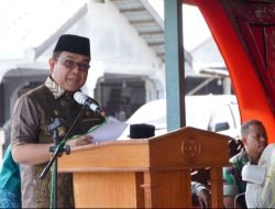 Penjabat (Pj) Bupati Aceh Barat, Drs. Mahdi Effendi, mencanangkan Bapak dan Bunda asuh bagi anak stunting se Kabupaten Aceh Barat