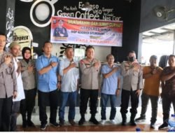 Polres Binjai Adakan Jumat Curhat Bersama Masyarakat dan Silaturahmi Bersama Insan Media
