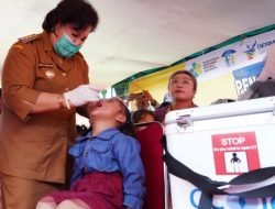 Bupati Hadiri Pencanangan Sub Pekan Imunisasi Nasional (SUB PIN) Polio di Kabupaten Karo