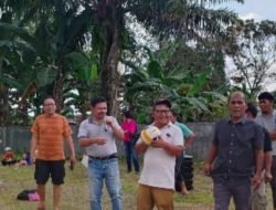 Pertandingan Olah Raga Bola Voli dan Catur Pra Paskah Runggun GBKP Kemenangen Tani Dibuka