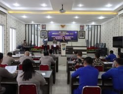 Melalui Binrohtal diharapkan terbentuk Karakter Personil Polres Nias yang Humanis dalam pelaksanaan tugas