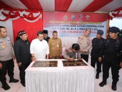 Kapolda Sumut Resmikan 50 Unit Rumah Dinas Batalyon C Pelopor Brimob