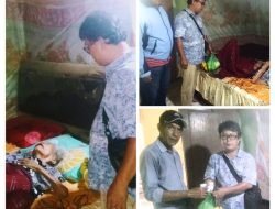 JMI Sumut Jenguk Orangtua Arfan Adha Lubis Sedang Sakit