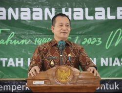 PEMERINTAH KABUPATEN NIAS UTARA MELAKSANAKAN HALALBIHALAL TAHUN 1444 H-2023 M.