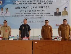 PELAKSANAAN ORIENTASI PEGAWAI APARATUR SIPIL NEGARA DI LINGKUNGAN PEMERINTAH KABUPATEN NIAS UTARA TAHUN ANGGARAN 2023