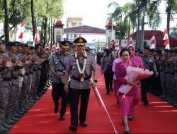 Irjen Pol Agung Setya Terima Penyambutan dan Penghormatan Tiba di Polda Sumut