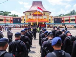 Kapolda Sumut Meresmikan Gedung Satya Haprabu Mako Kompi 4 Batalyon C Sat Brimob