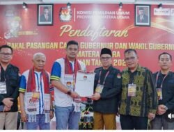 KPU Sumut Nyatakan Dokumen Pencalonan Bobby – Sury