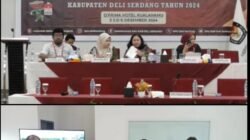 Pasangan 02 Asri Ludin Tambunan dan Lomlom suwondo Konferensi Pers Hasil Pleno KPU Tetapkan Asri Ludin dan Lomlom sebagai Pemenang Bersama Partai Pendukung Pilkada Deli Serdang