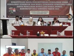 Pasangan 02 Asri Ludin Tambunan dan Lomlom suwondo Konferensi Pers Hasil Pleno KPU Tetapkan Asri Ludin dan Lomlom sebagai Pemenang Bersama Partai Pendukung Pilkada Deli Serdang