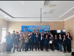 Unit kegiatan mahasiswa Universitas Labuhanbatu PMK, melakukan pelantikan BPH sebagai bentuk regenerasi